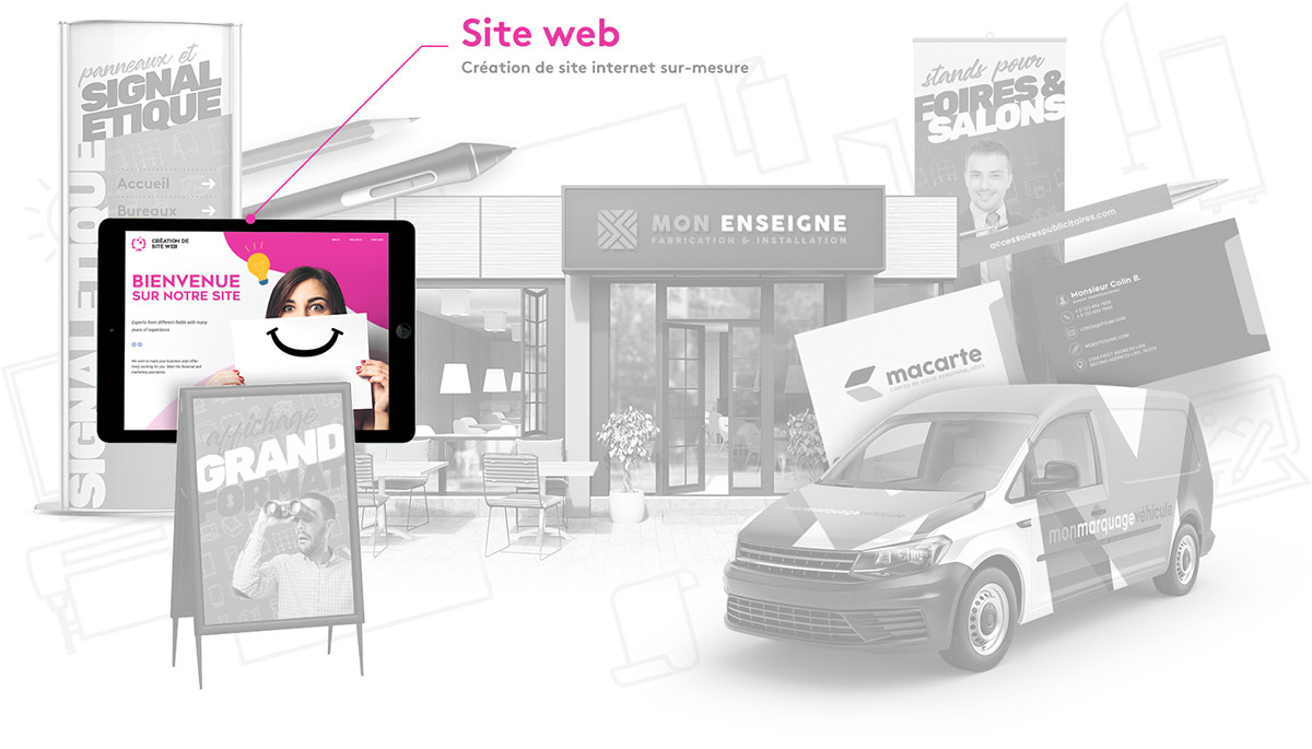 Site web création de site internet sur-mesure